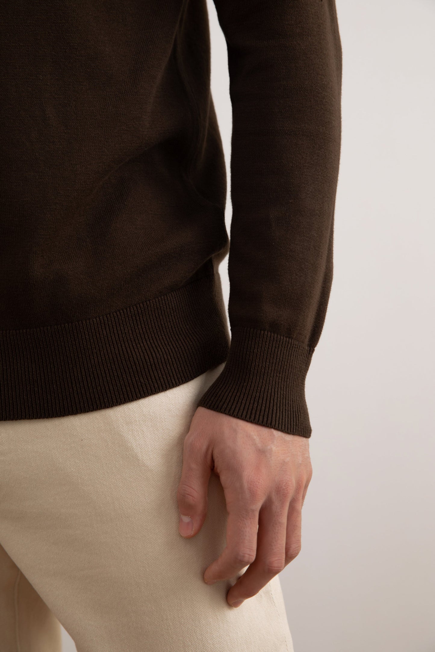 Brown Classic Polo Shirt